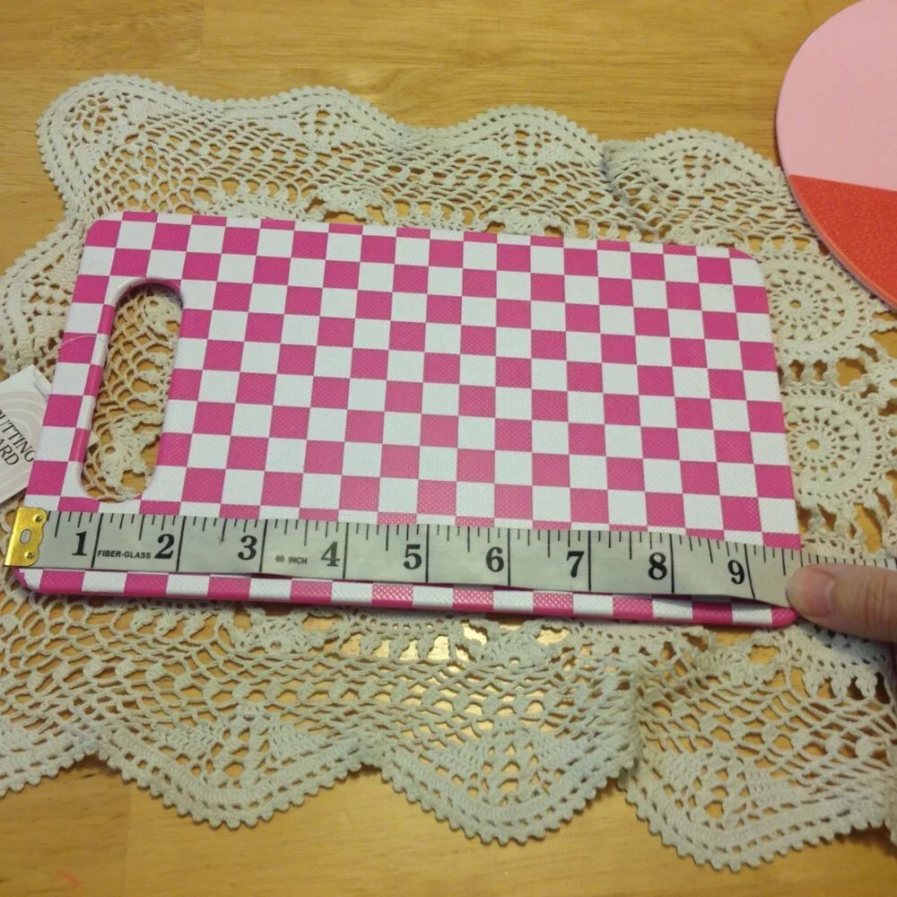 Pretty in pink kitchen tools bundle, cutting boards and cheese knives